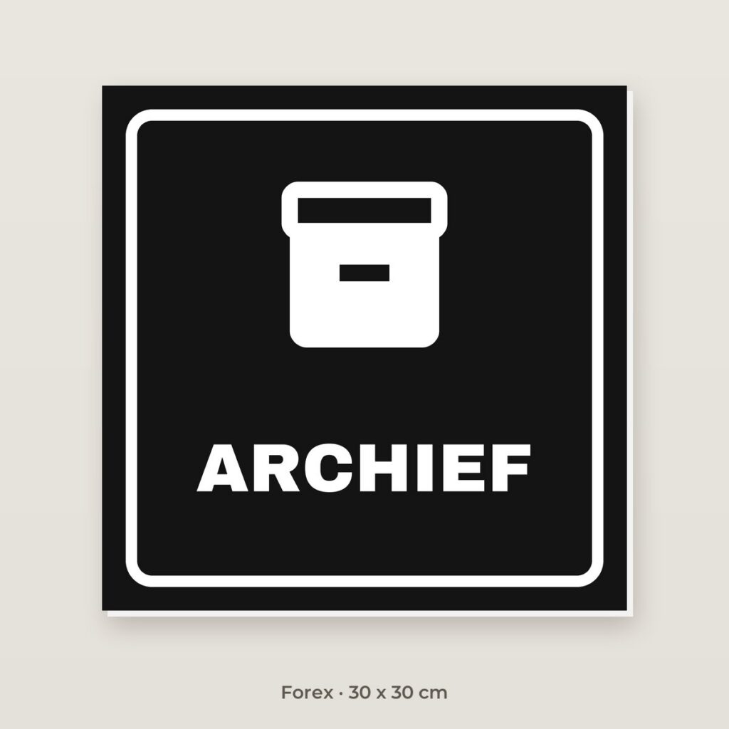 Deurbordje Archief - Forex 30 x 30 cm