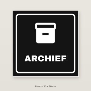 Deurbordje Archief - Forex 30 x 30 cm