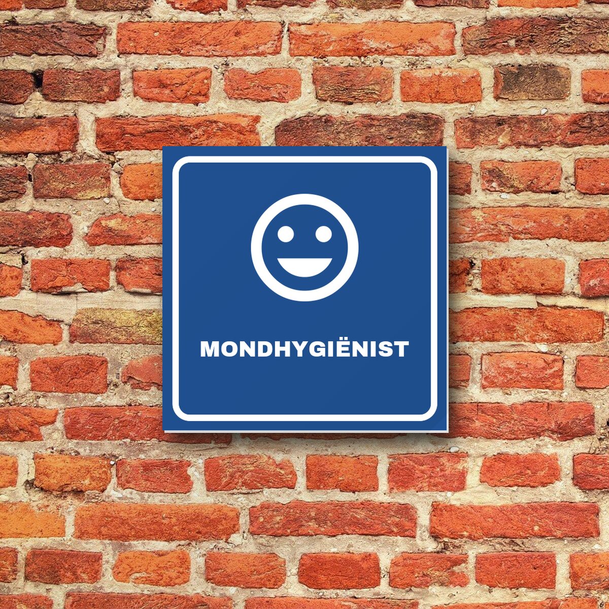 Deurbordje Mondhygiënist aan de muur